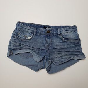 H&M Jean Shorts size 4 Medium Wash Mid Rise 5/$25